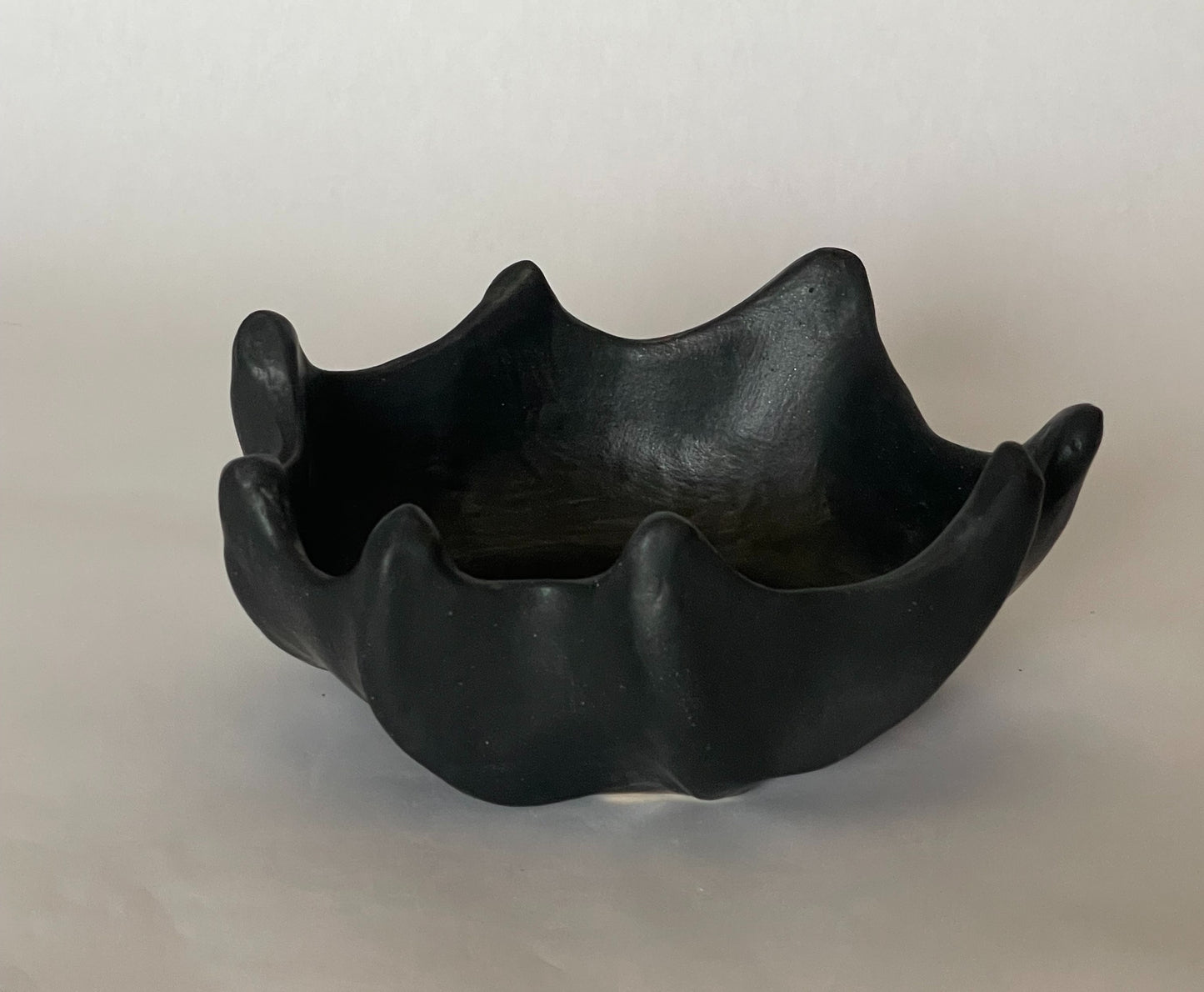 Matte Black Ocean Bowl - Small